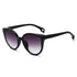 Luxury Modern Elegant Lady  Sunglasses WIth  Cat Eye Women Eyewear  Plastic Frame Clear Lens With  UV400 Protection