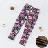 Baby Girls Leggings Thick Warm Dot Pants Kid Girl Leopard Plus Pants Children Vintage Flowers Trousers For Girls Kids