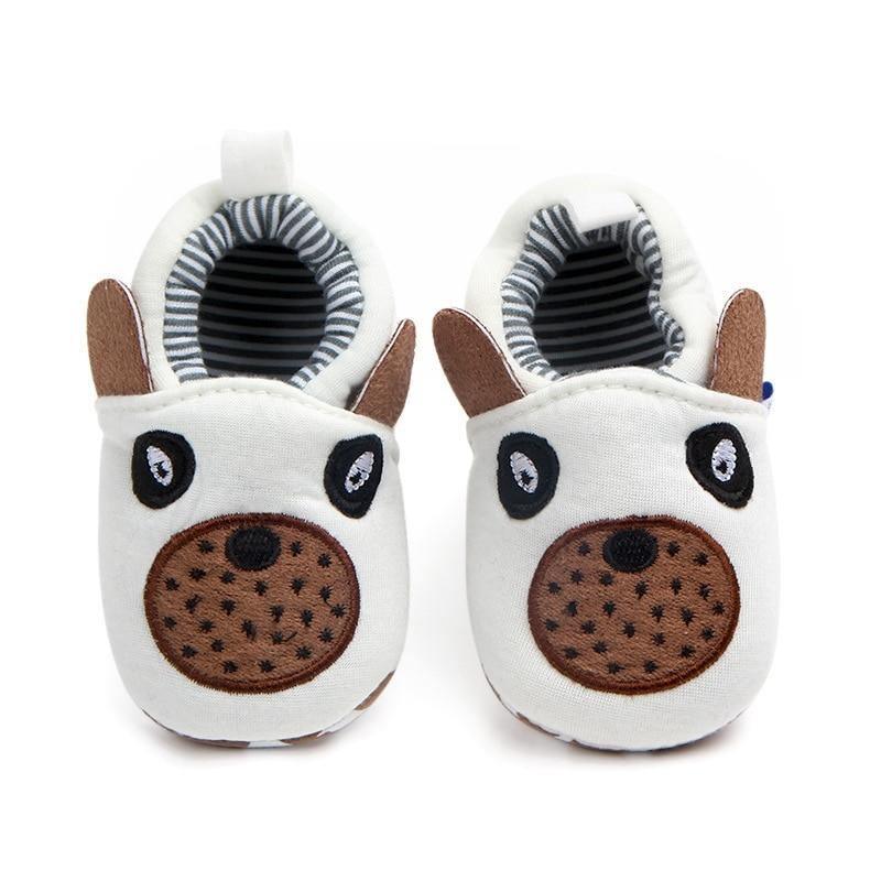 Newborn Baby First Walker Girls Boy Shoes Cartoon Animals Cotton Shoe Toddler Soft Sole Anti-slip Infant Shoes