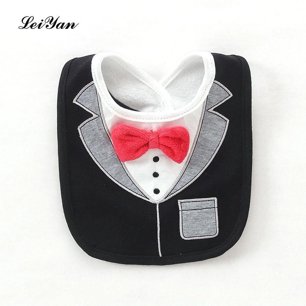 Newborn Scarf Baby Bib Waterproof Feeding Bib Bandana Bow Tie Baby Bibs Silicone Bib For Kids