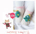 Baby Socks Christmas Anti Slip Short Socks for Baby Newborn Winter Warm Infant Cartoon Girls Boys