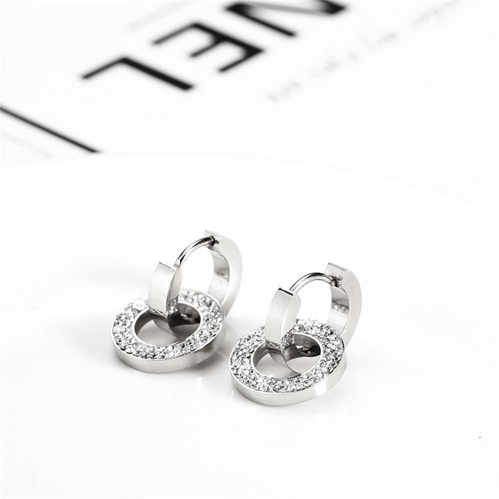 Epic Stud Earrings Luxury Stainless Steel Elegant Jewelry Woman Jewelry Accessories Charm Bohemian Stylish