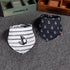 Cotton Baby Bibs Double Layers Saliva Scarf Fashion Cartoon Print Baby Triangle Towel For Newborn Boy Girl