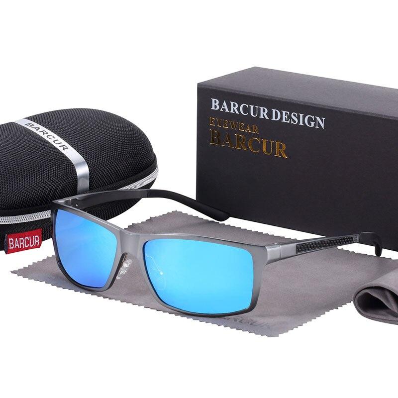 New Classic Square Polarized Sunglasses Men Aluminium Driving Sun glasses Shades For Men and Boys With UV400 Protection