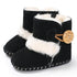 Fashion Comfortable Newborn Kid Baby Girl Boy Cute Snow Shoes Winter Warm Soft Boots Solid Cotton