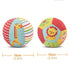 Animal Ball Soft Plush Baby Mobile Toys With Sound Baby Rattle Body Building Ball Newborn Educational Toys For Kids