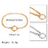 Punk Choker Necklace Hip Hop Jewelry Trendy Iron Thick Chain Circle Necklace Women Neck Accessories