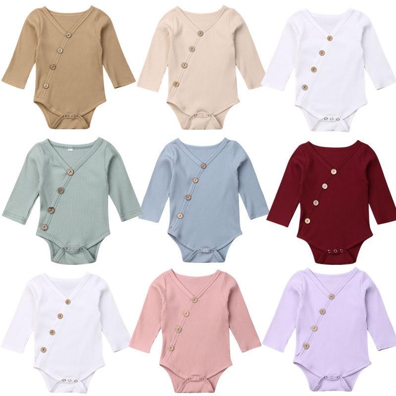 Modern Handmade Elegant Baby Boy and Girl Toddler Newborn Long Sleeve Romper Jumpsuit Outfit For Kids