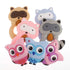 Unicorn Silicone Baby Teether Cartoon Animal BPA Free Rodents Teething  Shower Gifts Koala Penguin Owl Fox For Kids