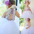 Handmade Girl Dress With Sequins Baby Girls Dress Tulle Tutu Floral Dress Baby Dresses Sundress Baby Clothing For Wedding and Celebrations