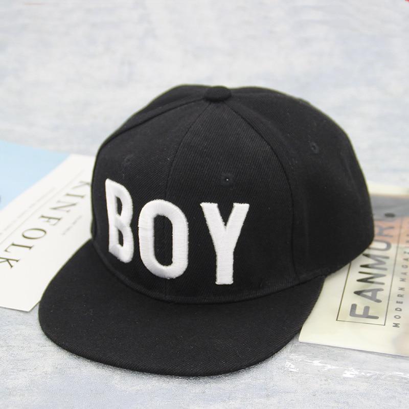 Boys Baseball Cap For Boys Children Hip Hop Letter Boy Embroidery Sun Hat