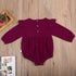 Toddler Infant Newborn Baby Girls Kids Long Butterfly Sleeve Romper Outfits Playsuit Jumpsuit