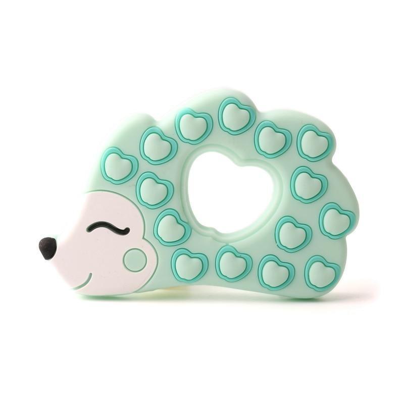 Silicone Teethers Food Grade Tiny Rod Teething Baby Shower Gifts Cartoon Animals Teether Let's Make 1pc