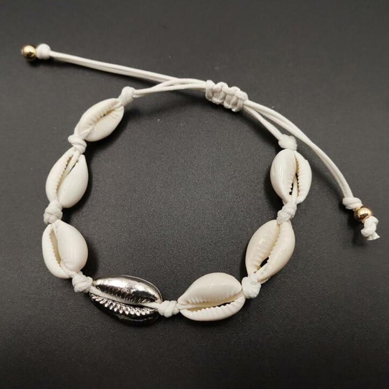 Handmade Sea Shell Anklet Brecelets  For Women Foot Jewelry For  Leg strap Bohemian Jewelry  New Trend Summer Style