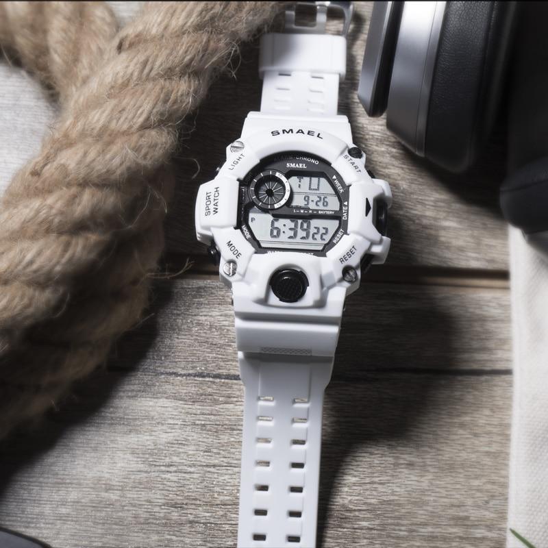 Digital Mens  Sports Waterproof 50 M Watches With Auto Date relogio masculino  Army Military Sports Unisex Watch