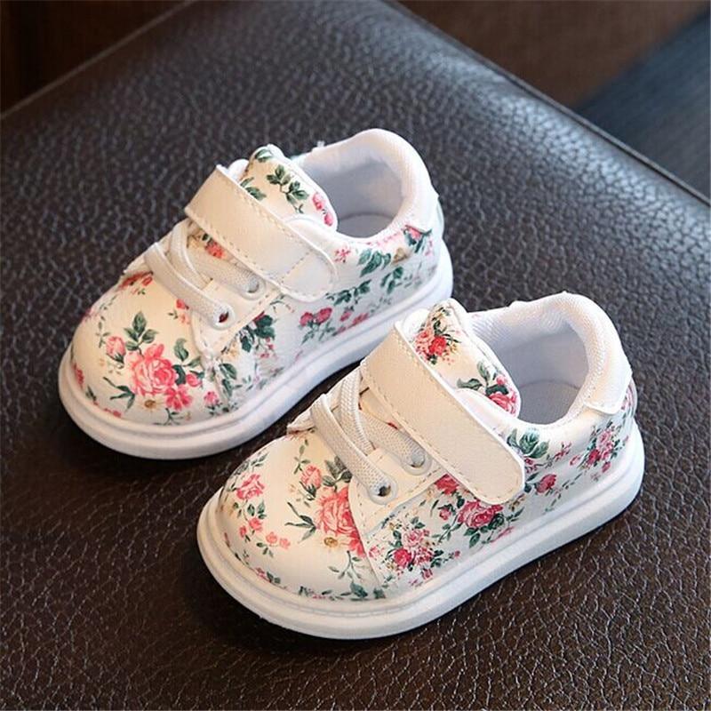 Baby Shoes Comfortable Leather Kids Sneakers Newborn Shoes Soft Bottom First Walker Durable Shoes For Baby Girl