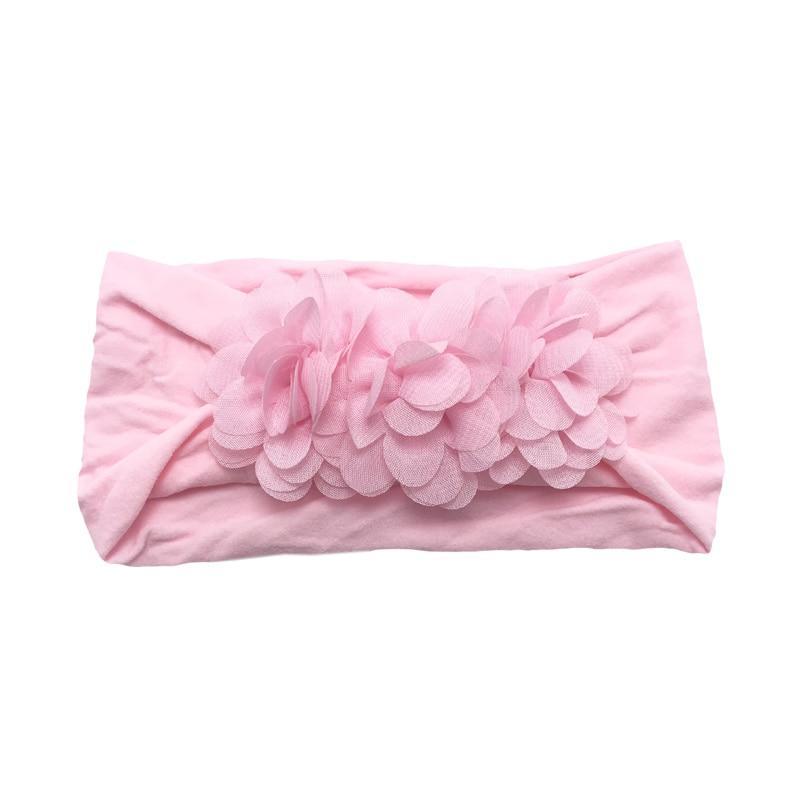 Bog Bow Infant Headband Newborn Toddler Baby Girl Boy Headwear Solid Bowknot Soft Turban Knot Hairband For Girls