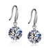 Hot Selling Lady Elegant Fashion Noble Epic Zircon Crystal Luxury Dangle Drop Earrings For Women