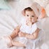 Cute Princess Baby Hat With Bow Solid Color Lace Hollow for Baby Girl Cap Toddler Kids Beach Bucket Hats In Retro Design