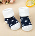 1 Pair Newborn Cotton Striped Warm Slippers Socks For Baby Girls And Boys Very Comfortable And Soft Material