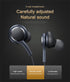 Headphone Earphone For Smart Phones  with Stereo In-Ear Headset Wire Earphones