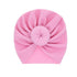 Baby Accessories Newborn Toddler Kids Baby Boy Girl Solid Knot Hats Turban Cotton Beanie Candy Color Hat For Kids