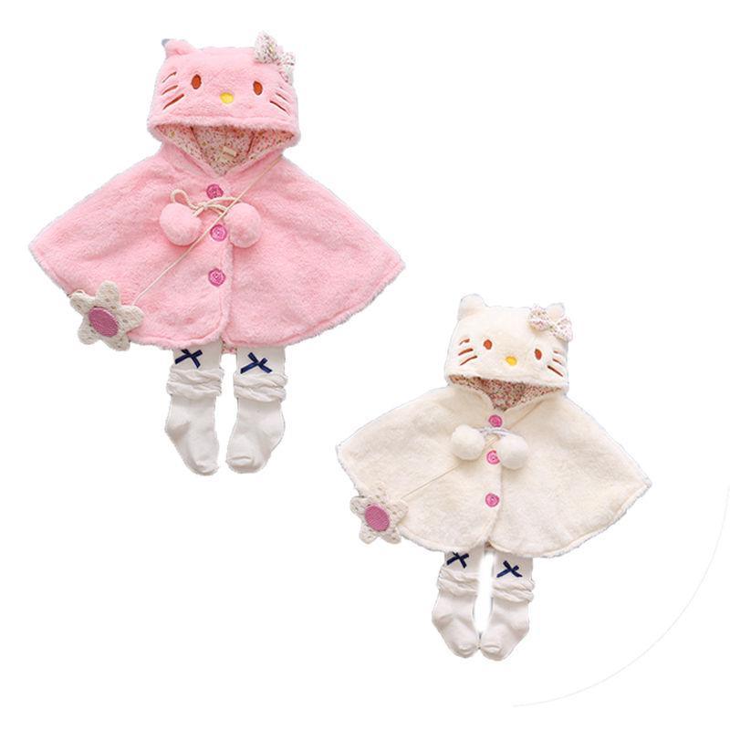 New Brand Newborn Toddler Infant Baby Girls Thick Coat Hooded Coat Jacket For Girls And Baby