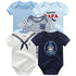 5 PC Baby Summer High Quality Striped Rompers Jumpsuit For Boy & Girls Comfortable Clothes