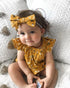 Newborn Infant Baby Girl Clothes Sleeveless Floral Bodysuit Headband 2PCS Jumpsuit Playsuit Outfit Dress For Girls