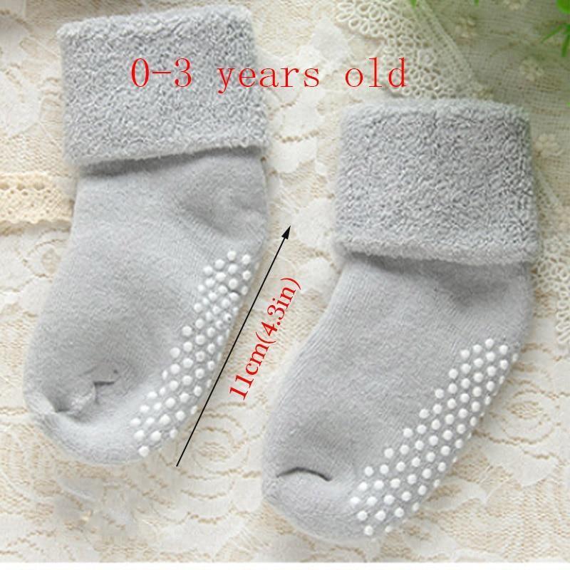 Cute Newborn Baby Cartoon Anti Slip Floor Socks For Baby Girl And Boy Casual Design Soft Warm Socks For Kids