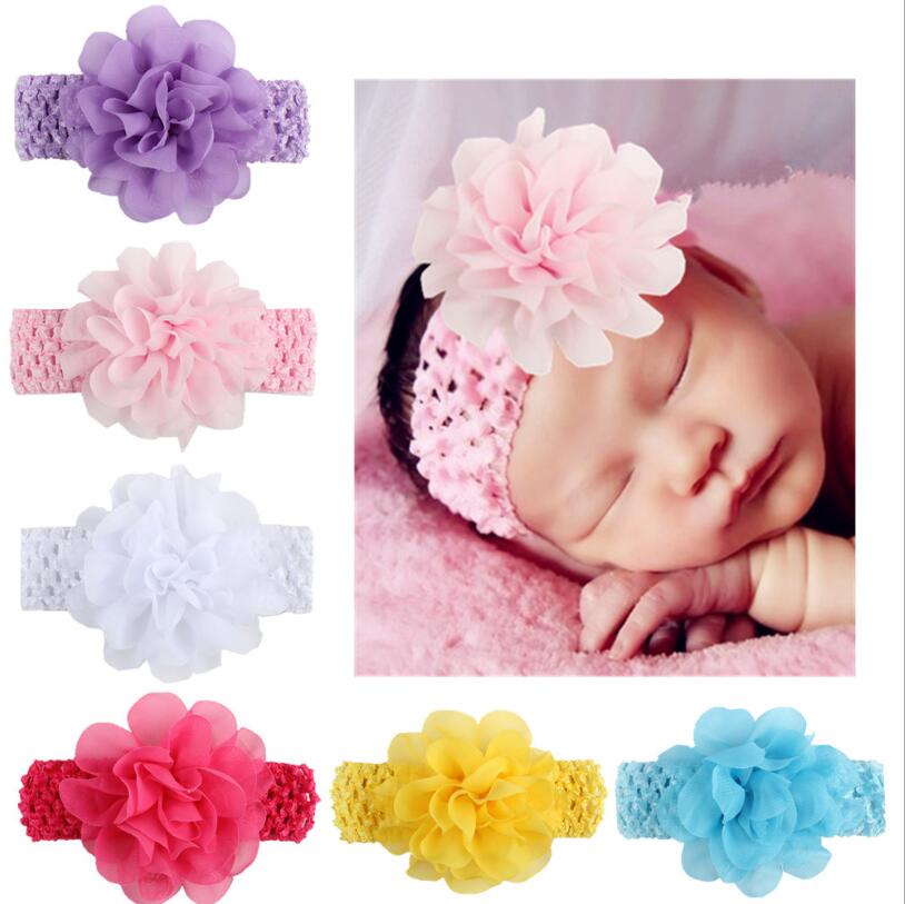 Luxury Modern Baby Headbands Headwear Girls Hairband Head Band knitting Bow For Baby Girls