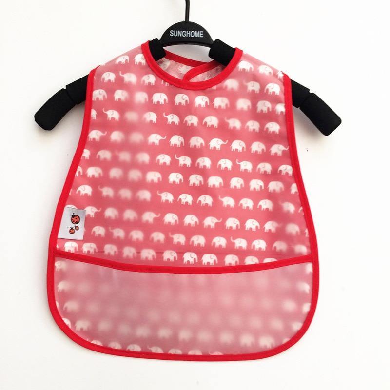 Adjustable Baby Bibs Waterproof Lunch Feeding Bibs Baby Cartoon Feeding Cloth Children Baby Bib for Kids