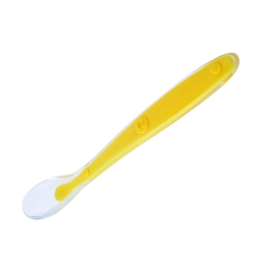 Baby Spoons Feeding Dishes Tableware For Children Flatware Cutlery Spoon Silicone Tools-for-patchwork Lot Soup Ladle