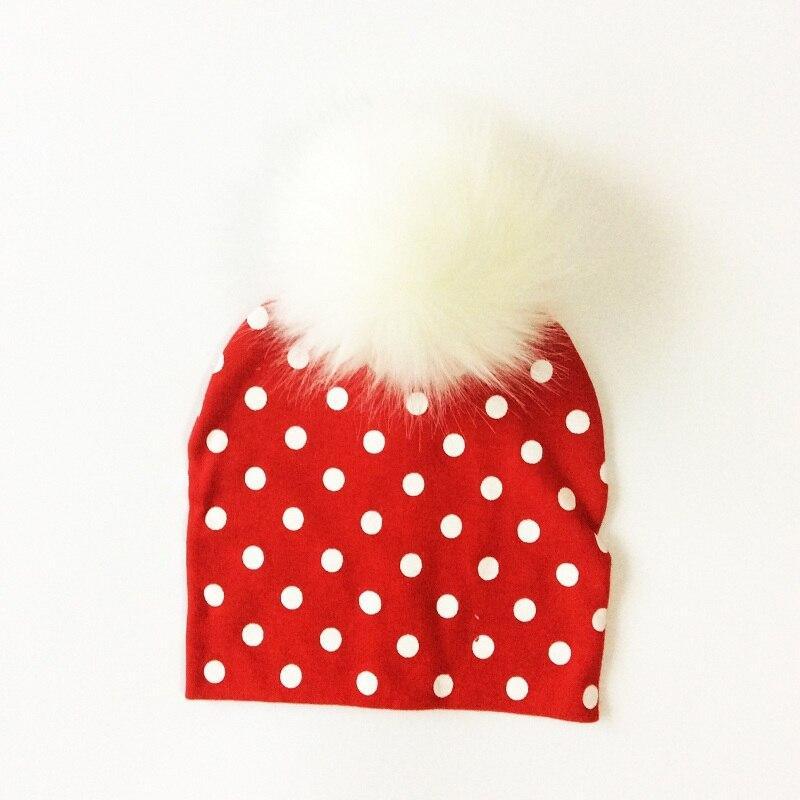 Luxury Modern Baby Hat Cotton Printing Hat With Pompon For Girls Autumn Winter Boys Caps Children Bonnet For Kids