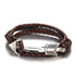 New Arrival Multilayer Charm Leather Vintage Bronze Arrow Bracelet Anchor Bracelet For Men and Women Lovers' Gift