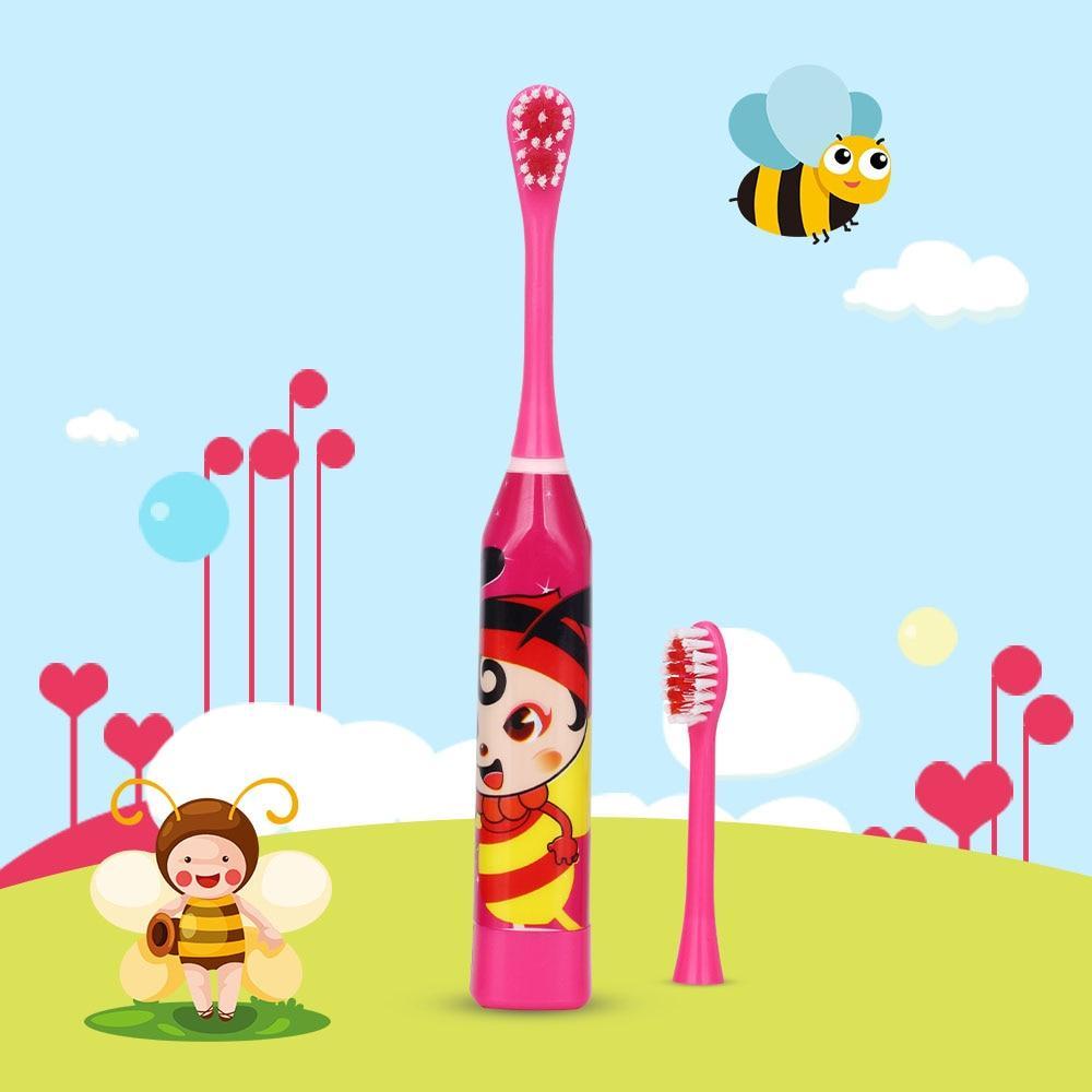 Cartoon Children Electric Toothbrush Double-sided  Heads Electric Teethbrush Or Replacement Brush Perfect Electric Brush For Kids