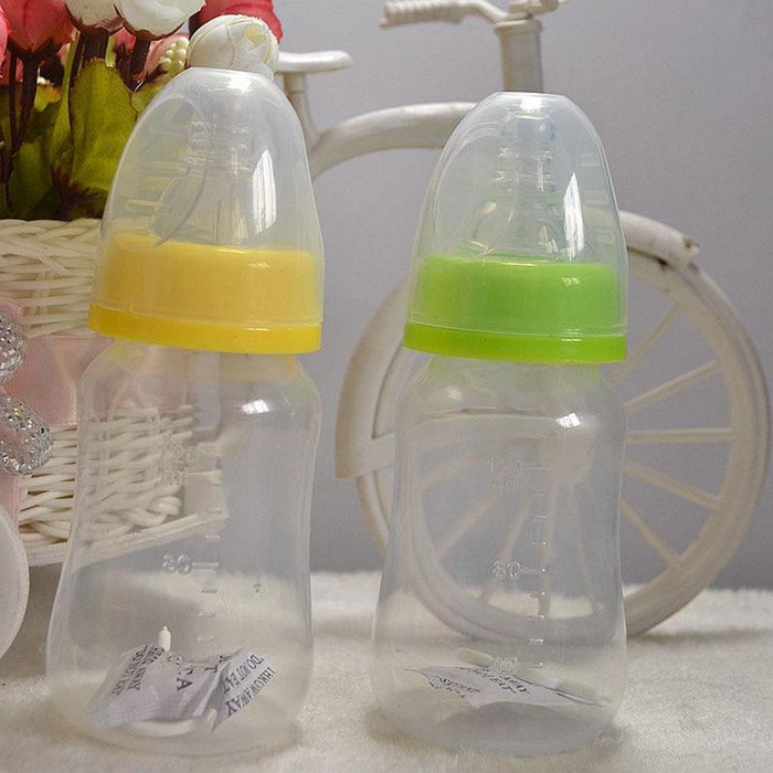 Newborn Baby Milk Bottle, Medicine Automatic Anti Colic Air Vent Wide Bottle For Kids