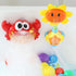 Baby Educational Bubble Machine Music Kids Bath Toy Bathtub Soap Automatic Bubble Maker Baby Bathroom Toy For Children