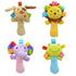 Newborn Baby Toys 0-12 Months Cartoon Baby Plush Rattle Mobile Bell Toy Infant Toddler Early Educational Toys For Kids