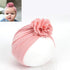 New Fashion Elegant Flower Baby Hat Newborn Elastic Baby Turban Hats for Girls In Modern Design