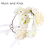 Luxury Handamde Mommy and Baby  Flower Headband Large Flower Crown Mother Kids Flowers  Headwear For Celebration