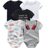 5 PC Baby Summer High Quality Striped Rompers Jumpsuit For Boy & Girls Comfortable Clothes