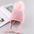 Beautiful Newborn Cute Pearl Winter Warm Knit Pompom Hats Infant Kids Soft Hat For Baby Boy And Girls