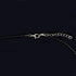 Popular Female Transparent Luxury Line Diamond Necklace In Silver Color Invisible Chain for Women In Modern New Style