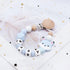 Modern Handmade Pacifier Personalize Silicone Beads Binky Clip Pacifier Chain Chew Baby Teether Toys For Baby