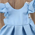 Luxury Modern Elegant Baby Girl Tops Bow Dresses Lace Ball Gown Tutu Party Dress Sundress Baby Girls Princess Clothing Style