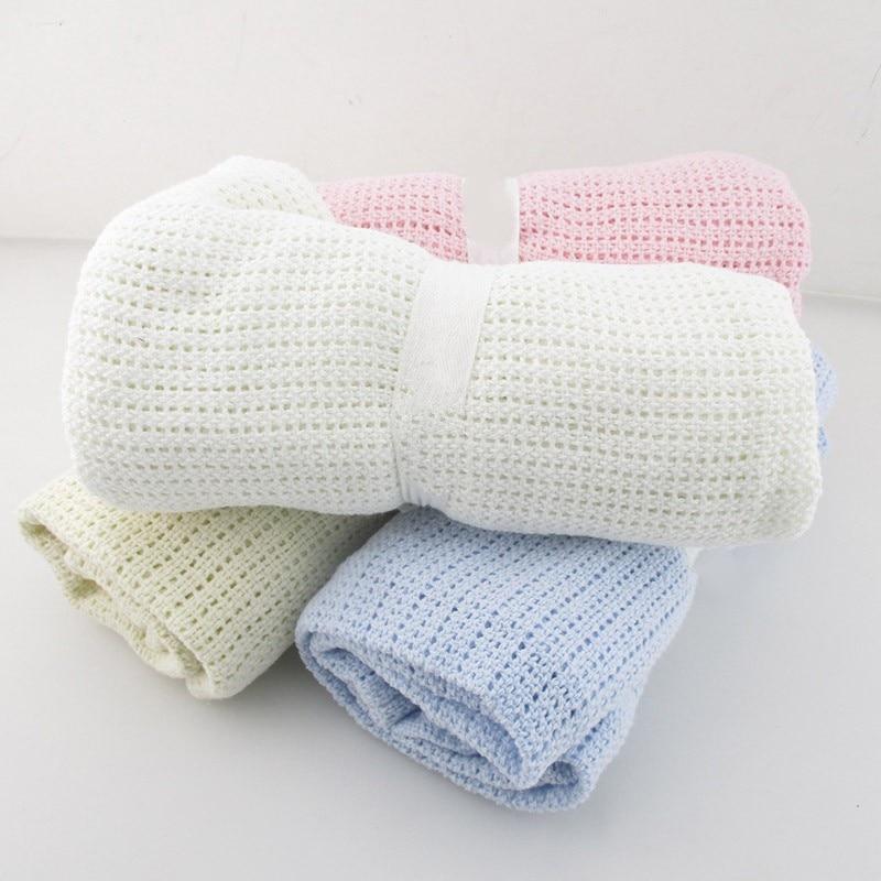 Baby Blanket Cotton Super Soft Blankets Newborn Swaddle Infant Wrap Bath Towel Girl Boy Stroller