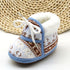 Newborns Baby Boy Soft Soled Footwear Walking Shoes Winter Warm Print First Walkers Baby Girl Cotton Shoes