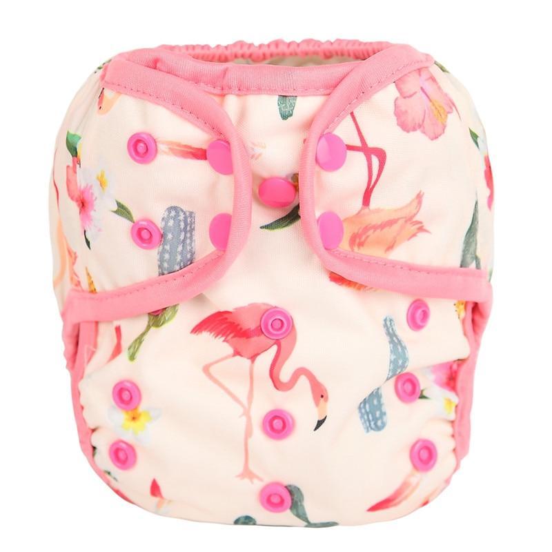 One Size Baby Cloth Diaper Cover Nappy Waterproof Double Gusset Design Adjustable Diapers For Babies