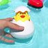 Modern Baby Bathing Toy Kids Cute Duck Penguin Egg Water Spray Sprinkler Bathroom Sprinkling Shower Toys For Kids